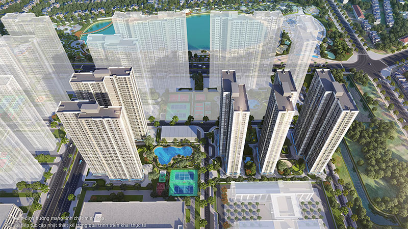 Tiện ích phân khu The Tokin Vinhomes Smart City