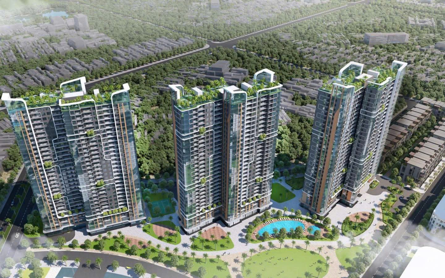 Cho thuê nhà liền kề Sunshine Rivernia Finance & Tech Hub