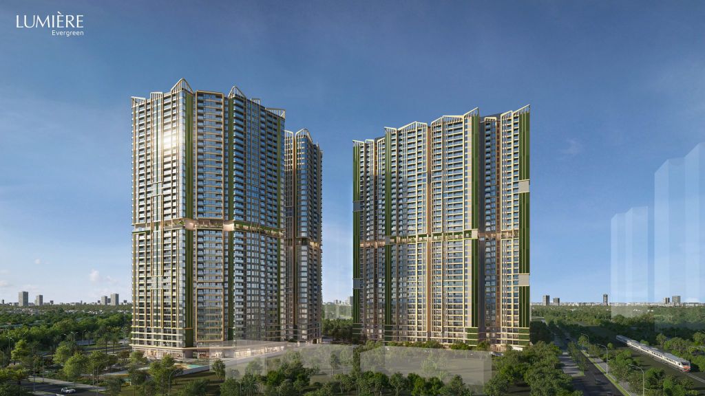 Phối cảnh dự án Masterise Lumiere Evergreen
