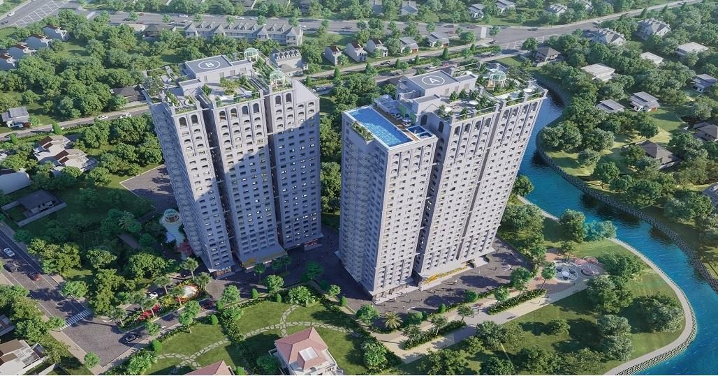 Cho thuê căn hộ 3 phòng ngủ tại The Paris Vinhomes Ocean Park Gia Lâm 