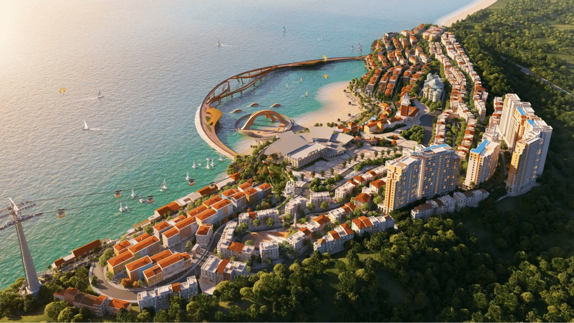 Tổng quan The Sunset Phú Quốc khắc họa chuẩn mực căn hộ nghỉ dưỡng Nam đảo