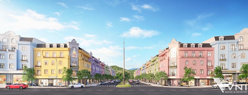 Thiết kế shophouse Spring Hills Mỹ Lâm