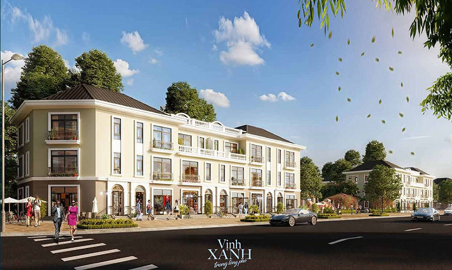 Shophouse Vinhomes Green Bay