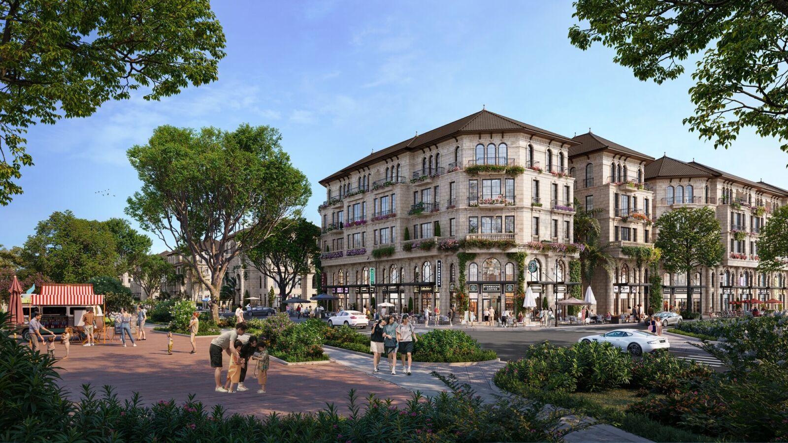 Cho thuê nhà phố shophouse Alluvia Sunshine Marina Văn Giang, Hưng Yên