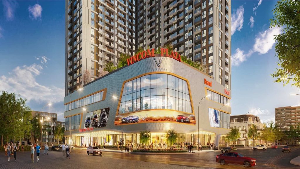 Bán shophouse chân khối đế Vinhomes Sky Park