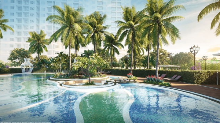 Ốc đảo tiện ích ở Vinhomes Smart City