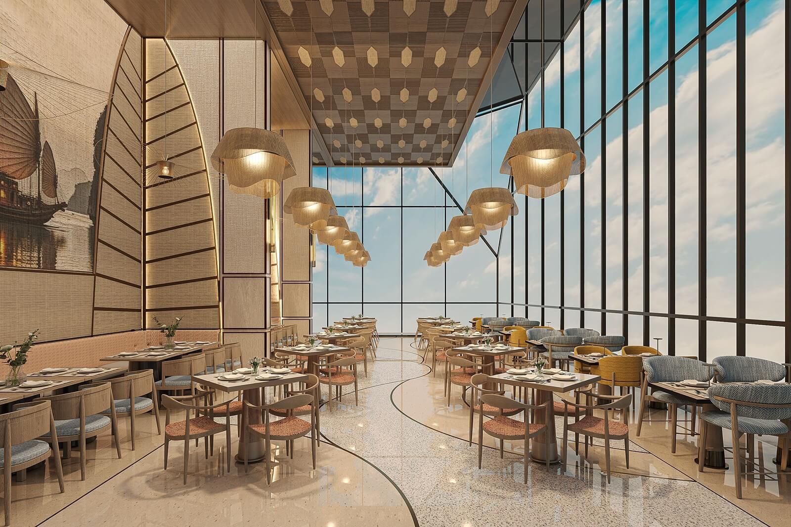 Thiết kế Sun Festo Town Hạ Long và phong cách kiến trúc lễ hội đương đại bên vịnh di sản