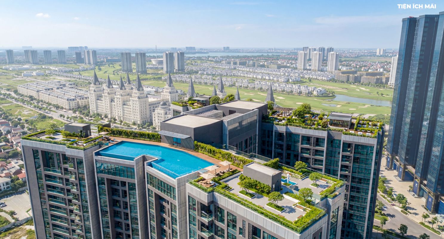 Bán căn hộ Penthouse (5PN) chung cư Sunshine River Park Ciputra Hanoi