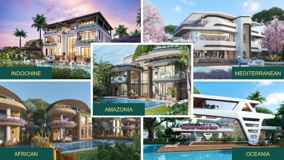 Phong cách kiến trúc và xây dựng dự án Sunshine Heritage Resort
