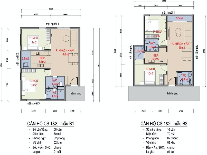 Mặt bằng thiết kế căn hộ chung cư IA25 Ciputra