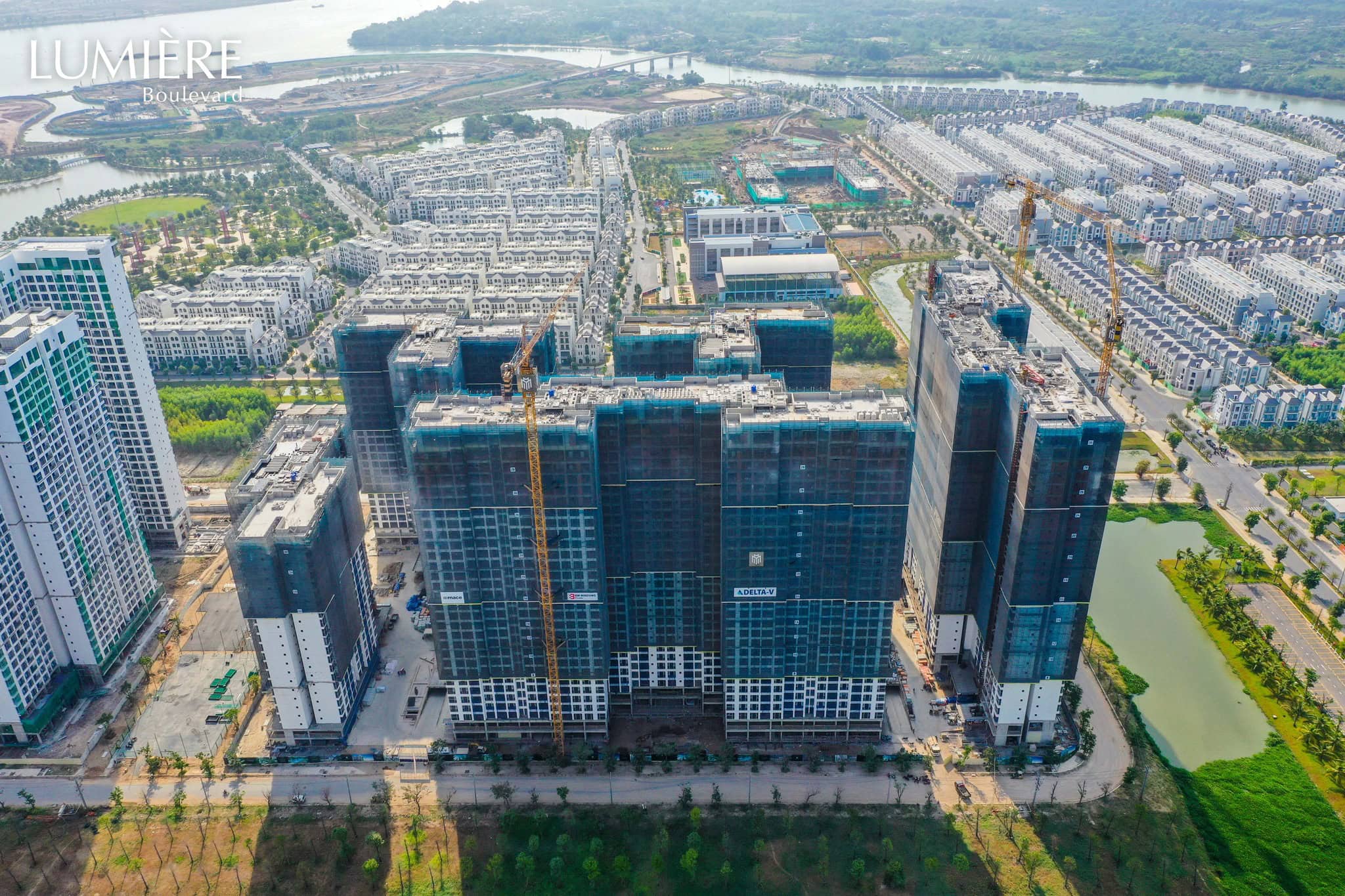 Tiến độ xây dựng LUMIÈRE Boulevard và cam kết triển khai thần tốc tại Thủ Đức