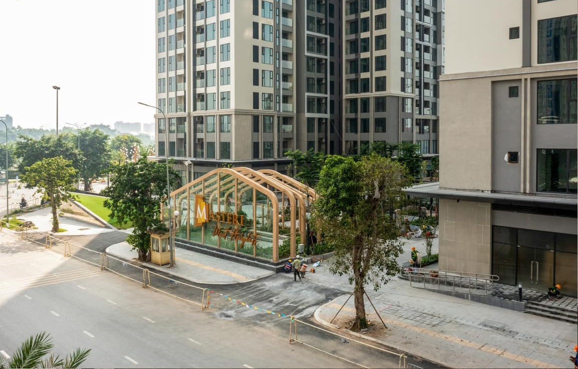 Tiến độ xây dựng Masteri West Heights Smart City Tây Mỗ