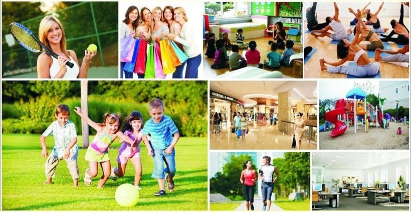 Hệ thống tiện ích dự án khu đô thị Văn Phú