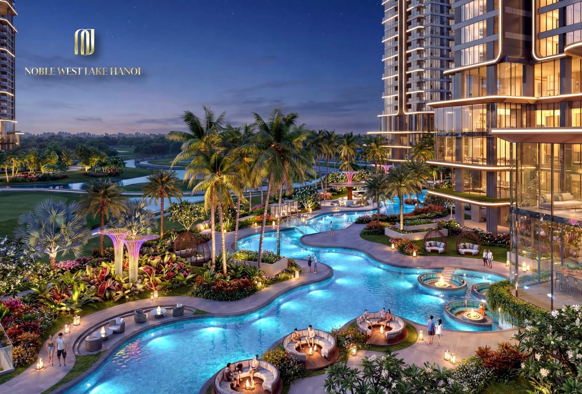 Thiết kế Noble West Lake Hanoi và chuẩn mực kiến trúc cao cấp tại Tây Hồ