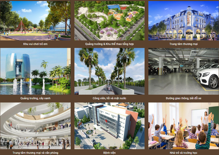 Tiện ích nội khu Hud Melinh Central
