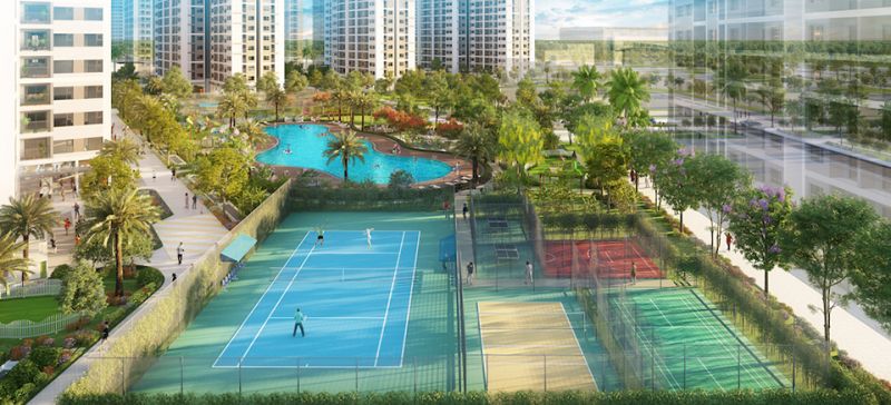 Tiện ích chung cư The sola Park Imperia Smart City
