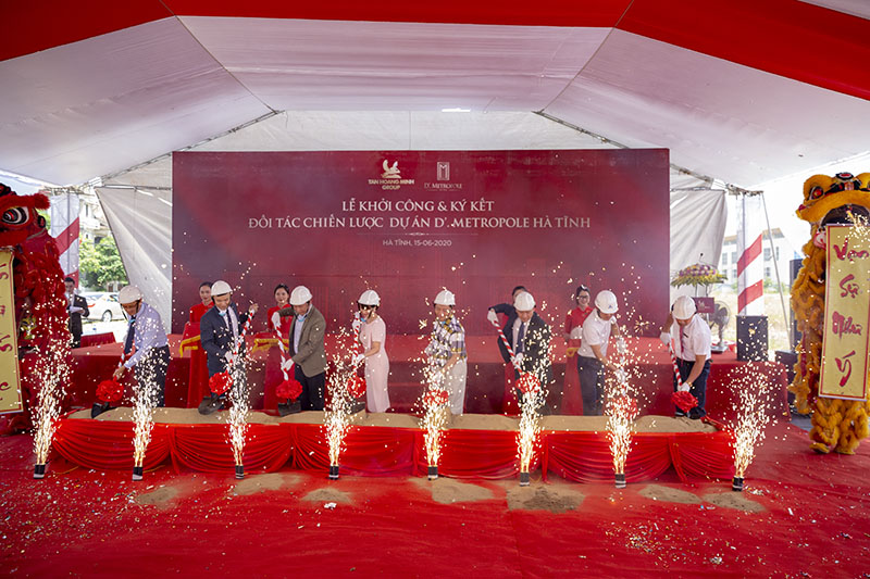 tiến độ dự án D metropolis