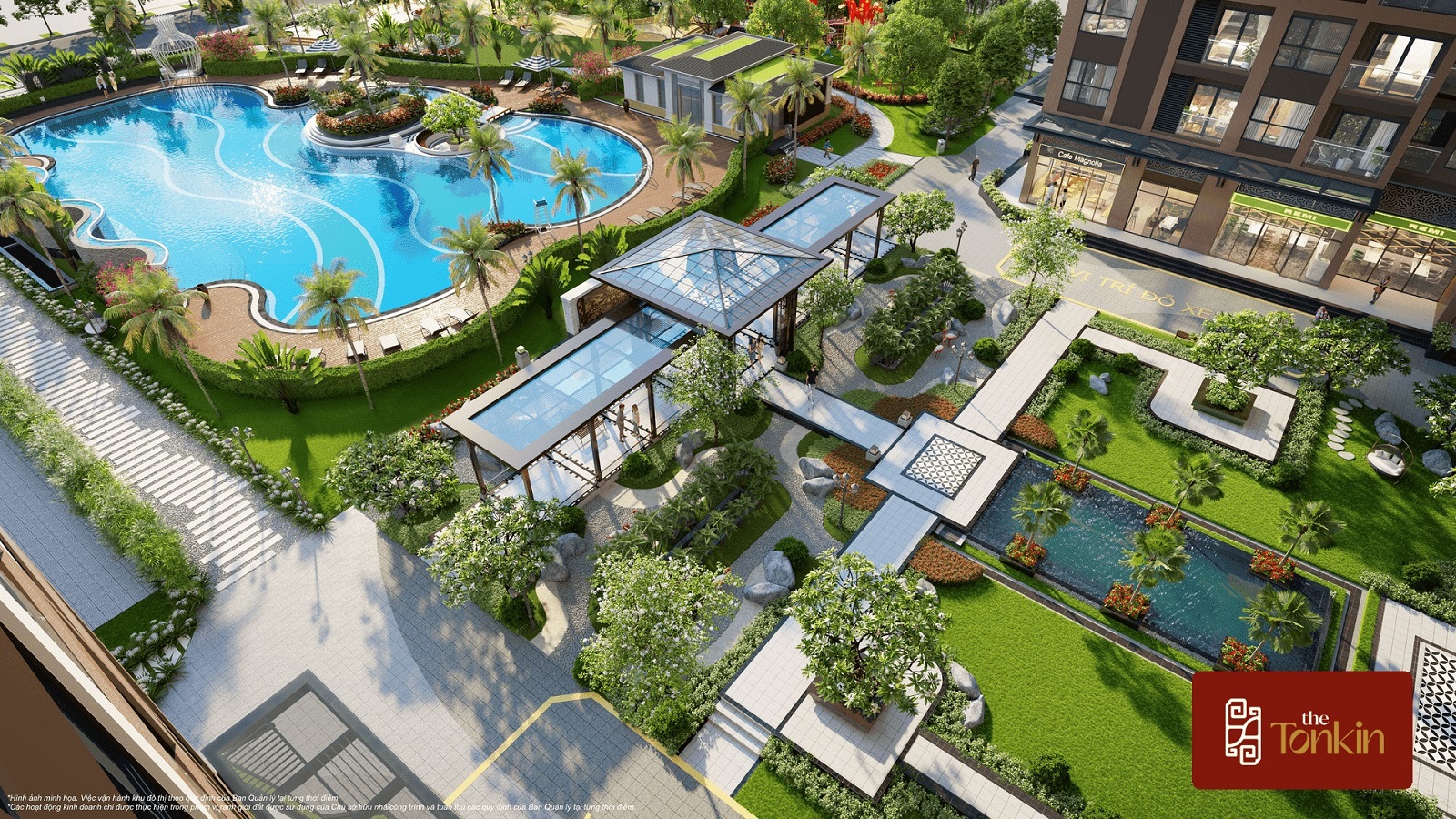 Tiện ích sang trọng tại The Tonkin TK2
