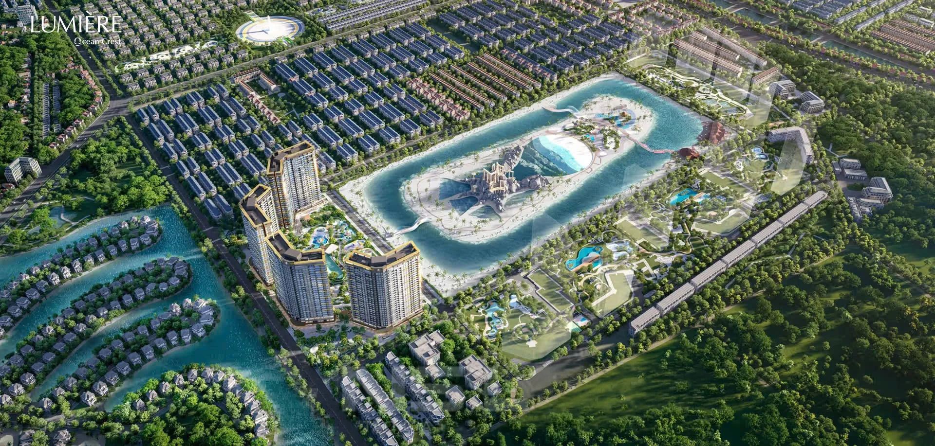 Vị trí Lumiere Ocean Crest và tâm điểm kết nối giao thương huyết mạch phía Đông