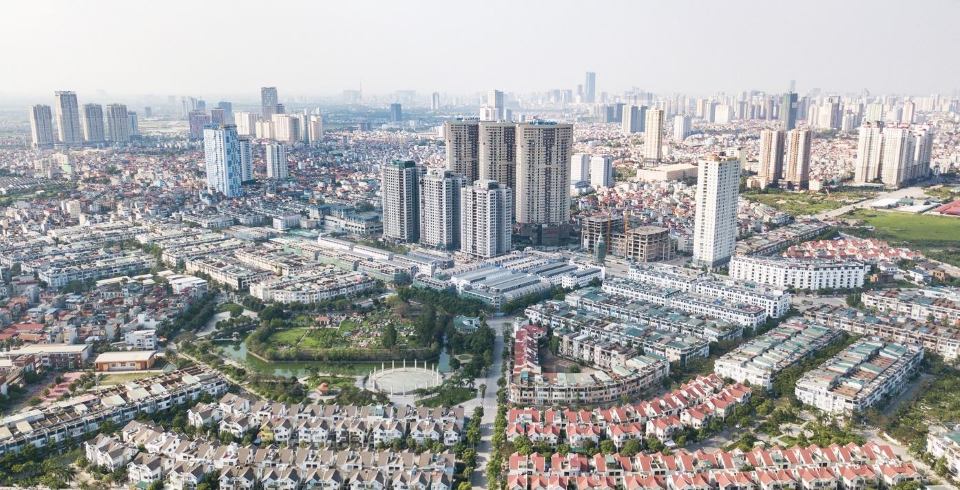 Vị trí dự án khu đô thị Văn Phú 