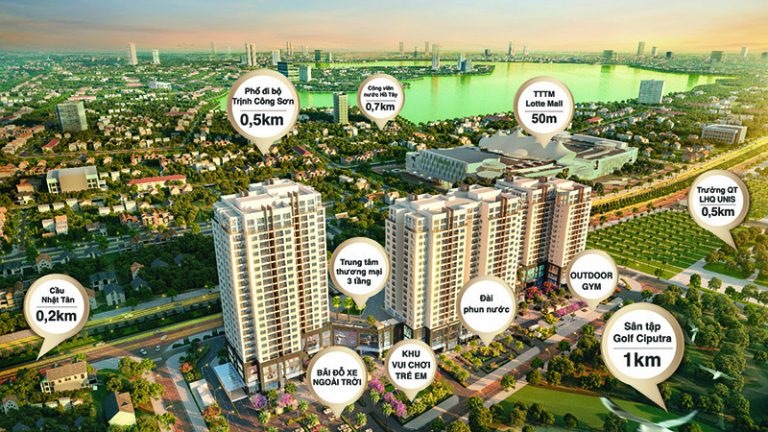 Cho thuê shophouse Tây Hồ giá tốt