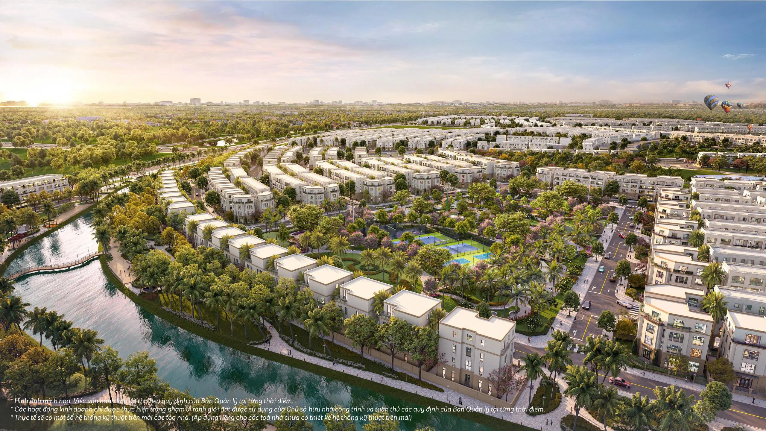 Cho thuê biệt thự khu MẶT TRĂNG - Luna Park Vinhomes Golden City Dương Kinh