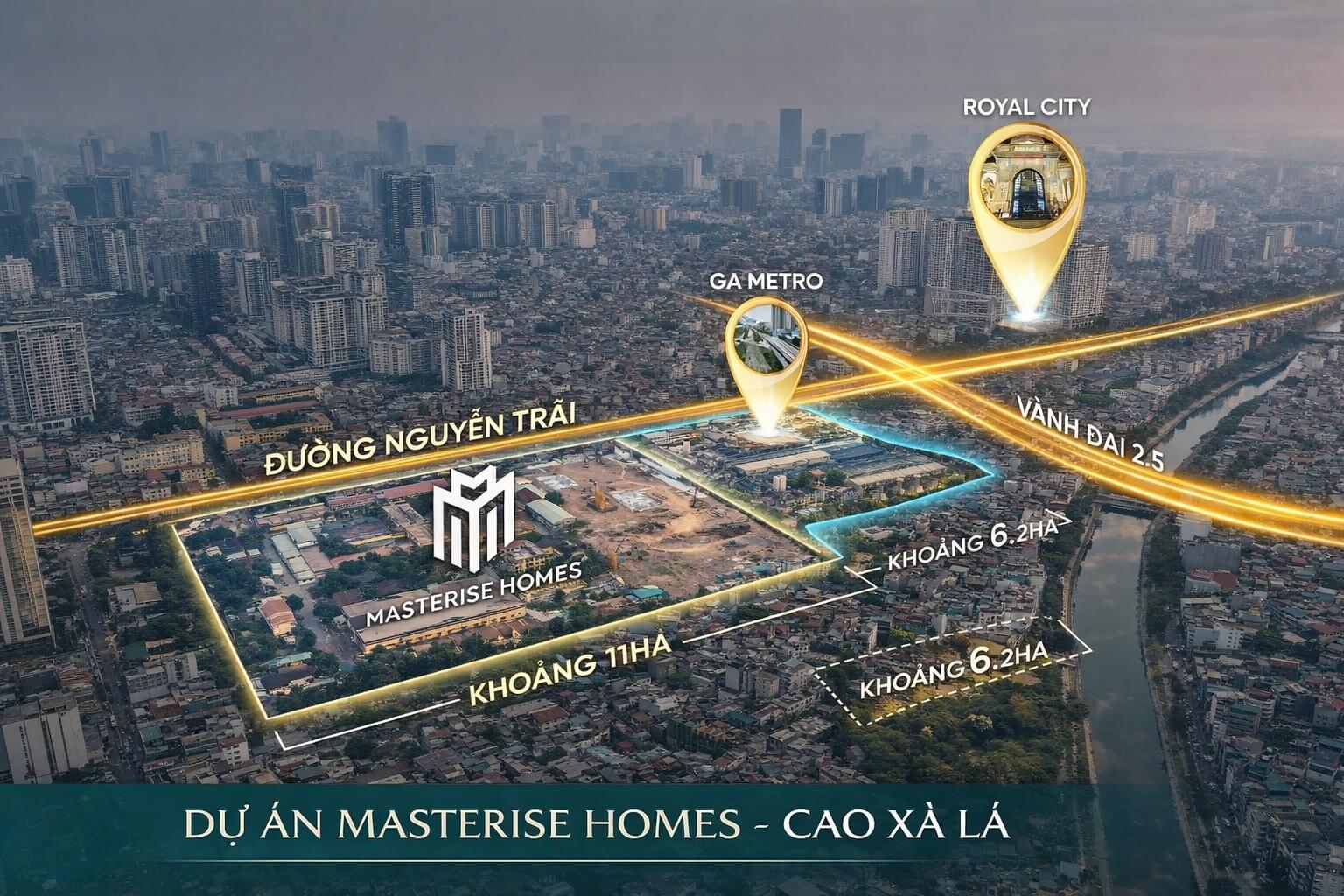 Phân khu Masteri Iconic tại Hanoi Seasons Garden Nguyễn Trãi