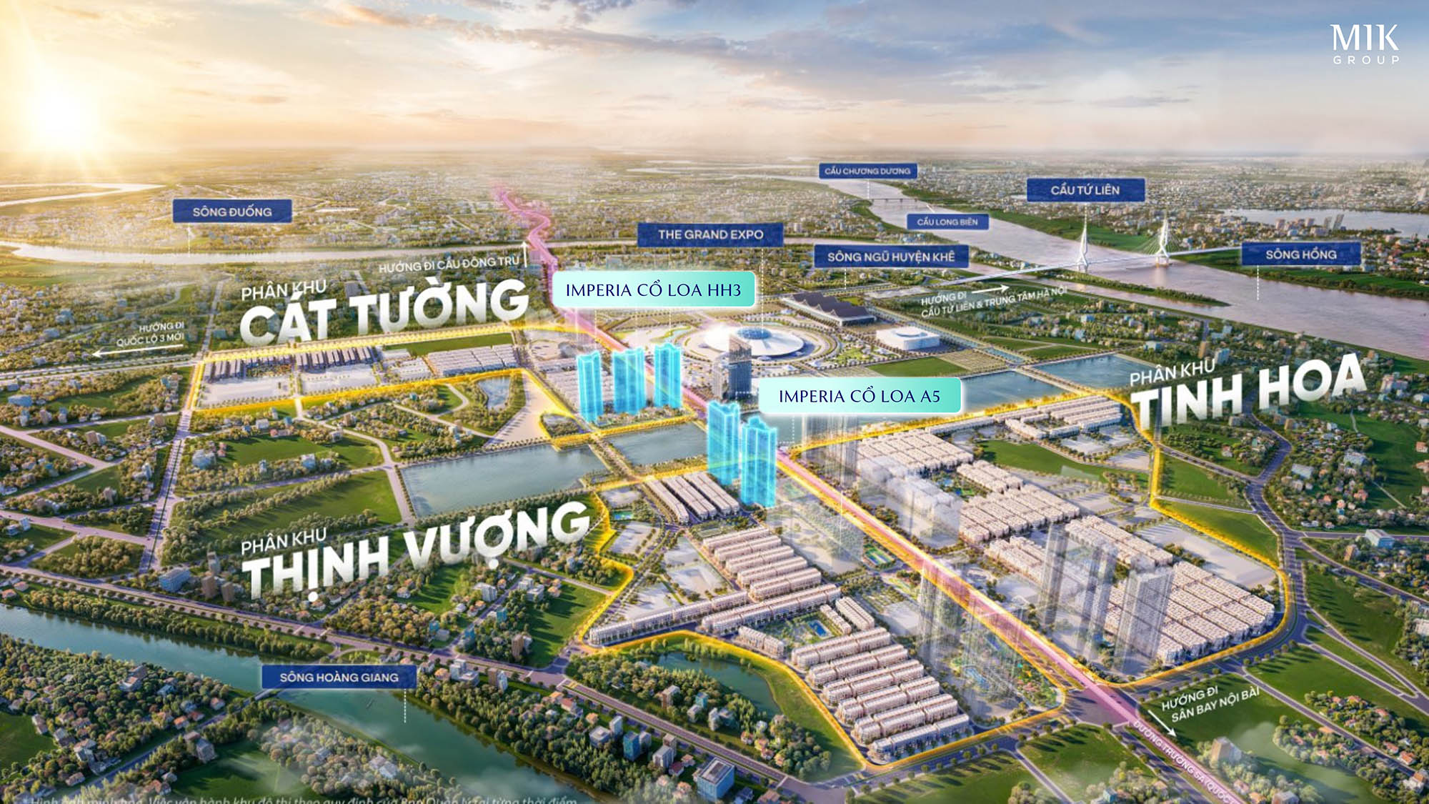 Các loại hình căn hộ Imperia Cổ Loa Global Gate