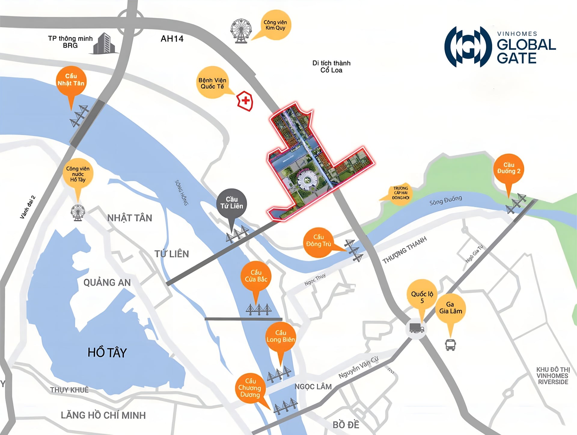 Vị trí chung cư Masteri Sky Avenue