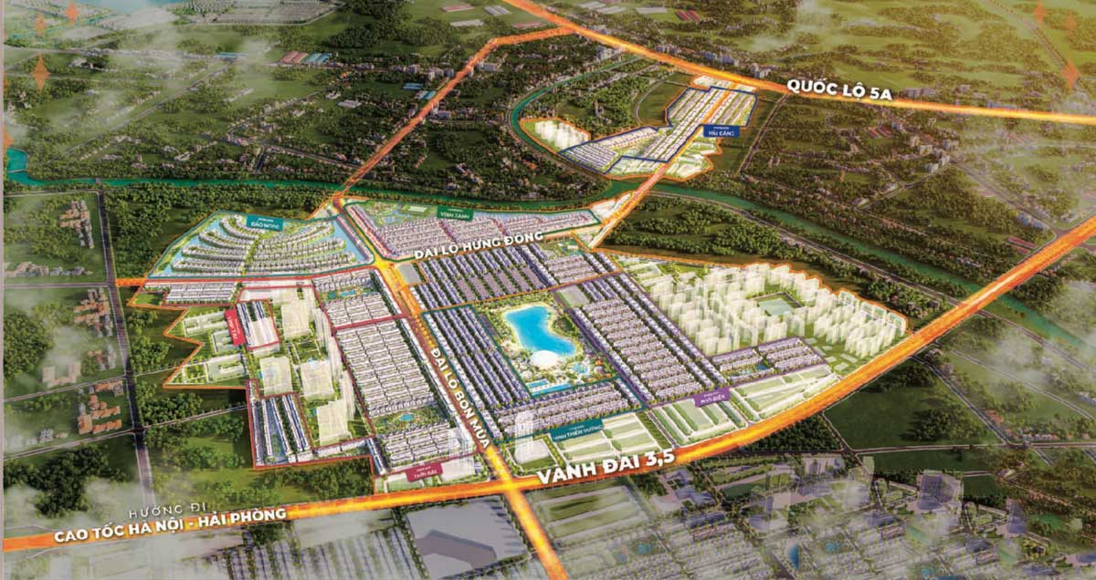 Biệt thự sang trọng tại Vinhomes Ocean Park 3