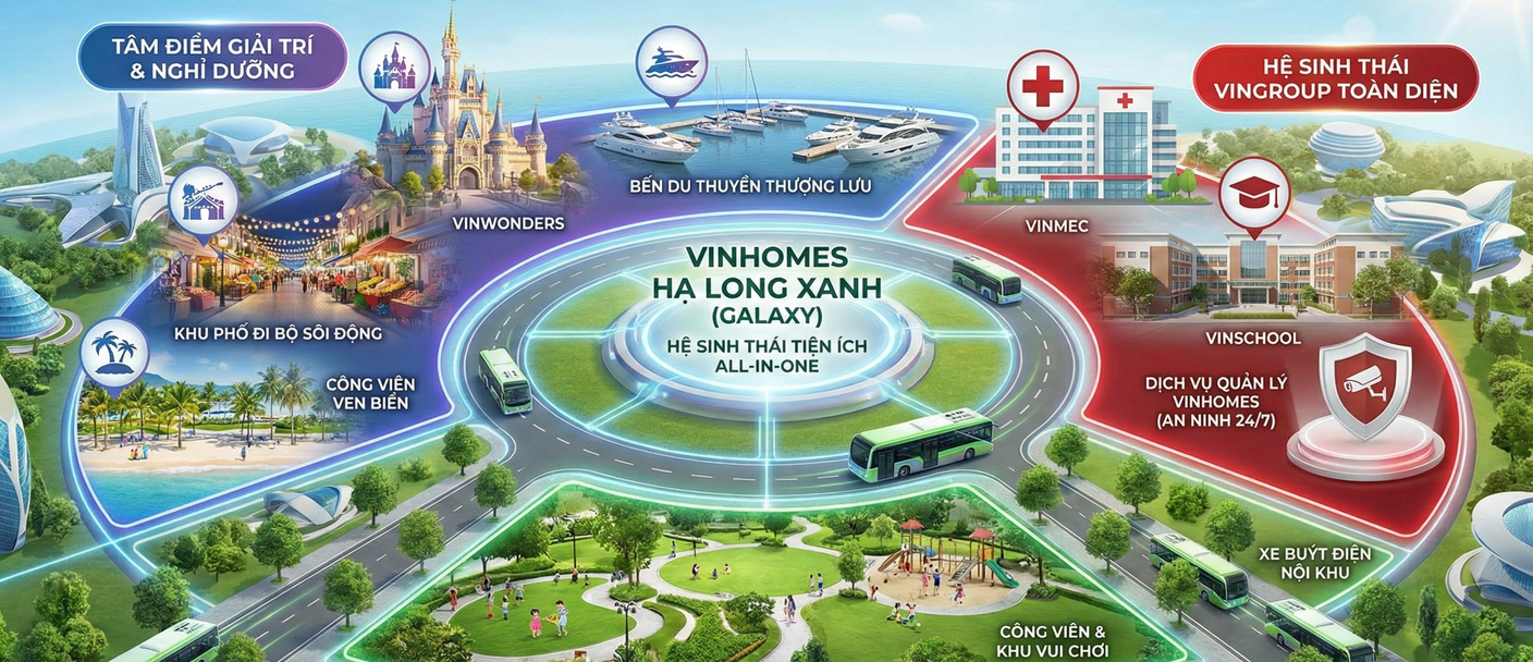 Quy hoạch The Sunrise Bay Vinhomes Global Gate Hạ Long