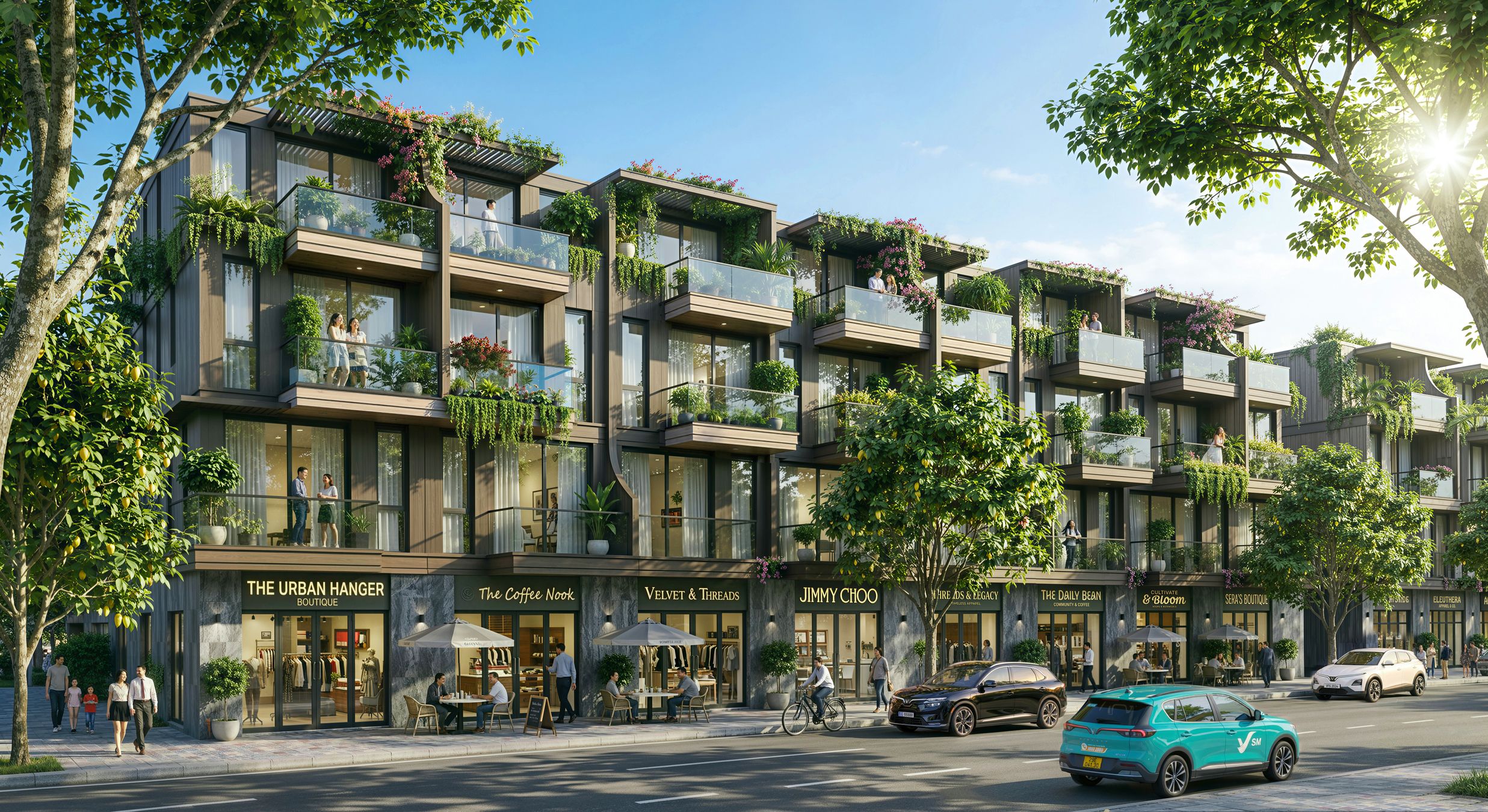 Các loại hình sản phẩm Vinhomes Sài Gòn Park Hóc Môn