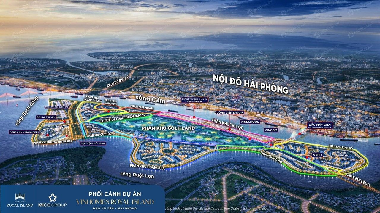 Vinhomes Royal Island – Hòn đảo thượng lưu giữa lòng thành phố hiện đại