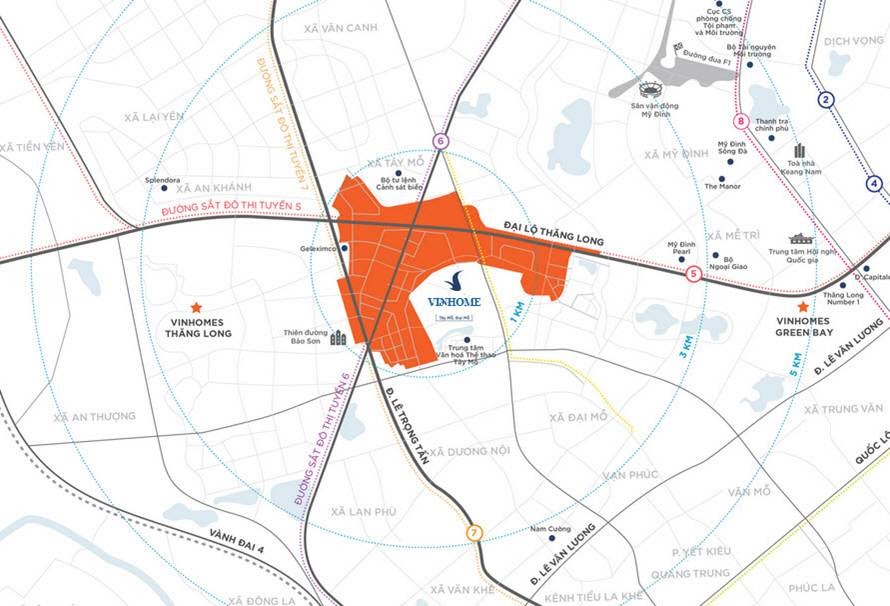 Vị trí dự án Imperia Smart City
