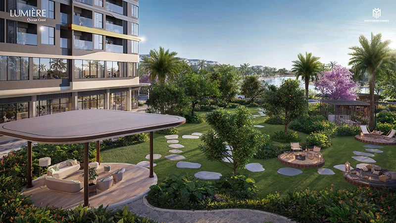 Tiện ích Lumiere Ocean Crest và hệ sinh thái khép kín chuẩn compound quốc tế