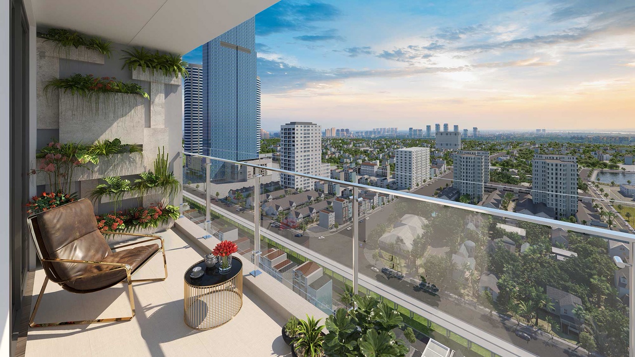 Cho thuê căn hộ chung cư 1 phòng ngủ Vinhomes West Point Đỗ Đức Dục