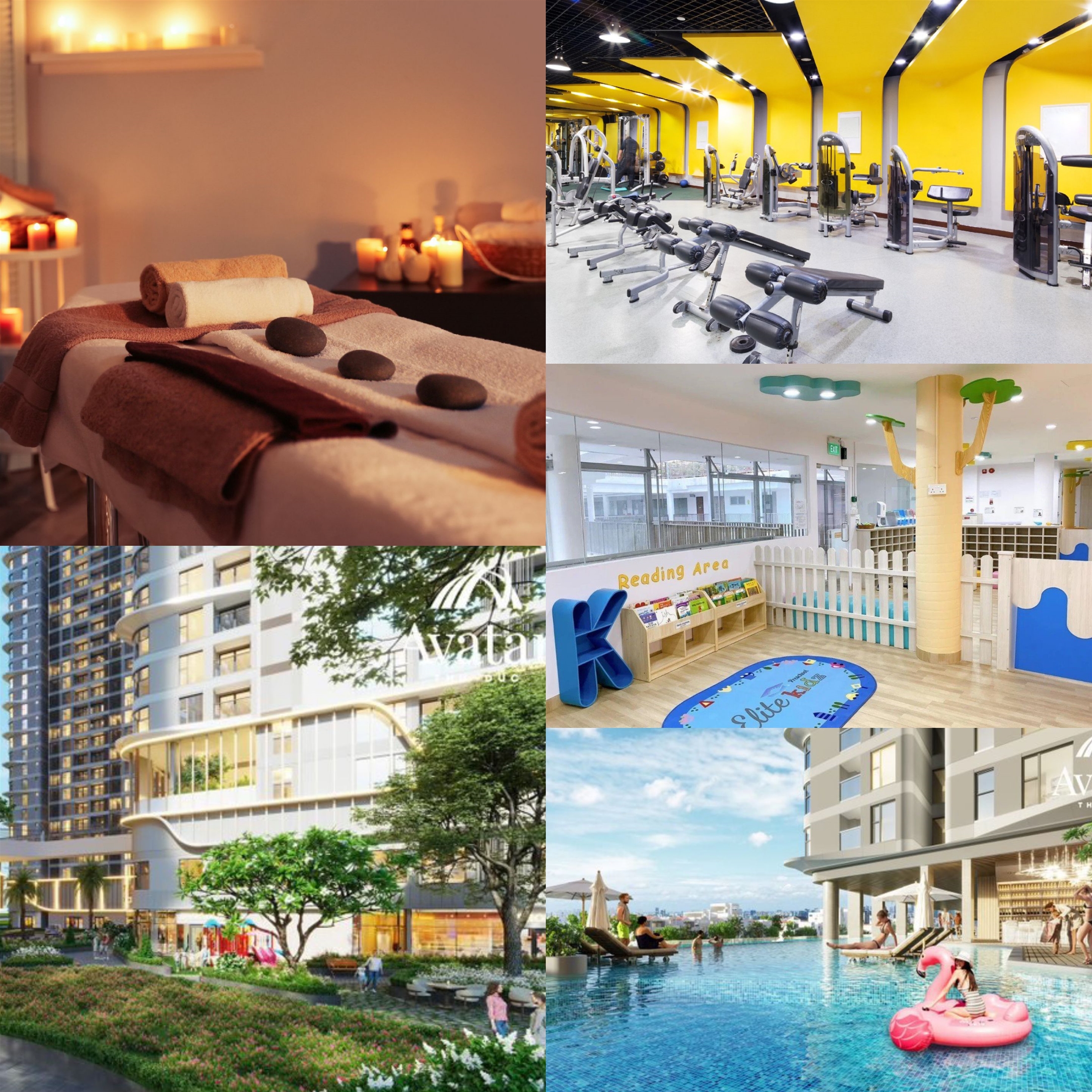 Các tiện ích tại Capital Elite