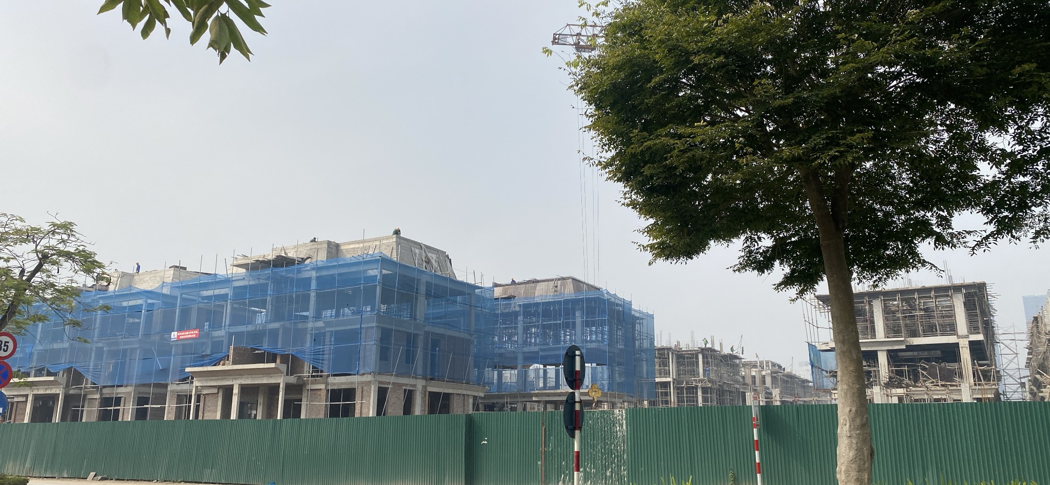 Tiến độ thi công khu P Ciputra
