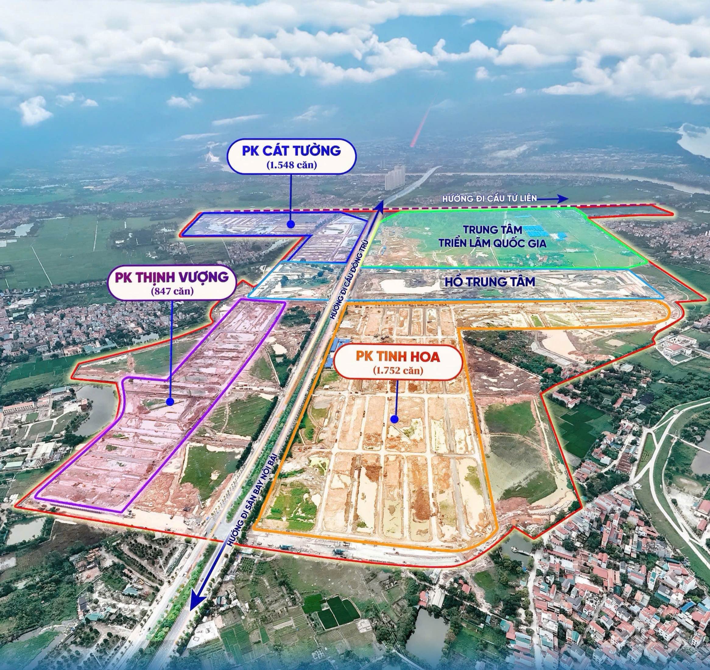 Khám phá các phân khu Vinhomes Global Gate, Cổ Loa, Đông Anh