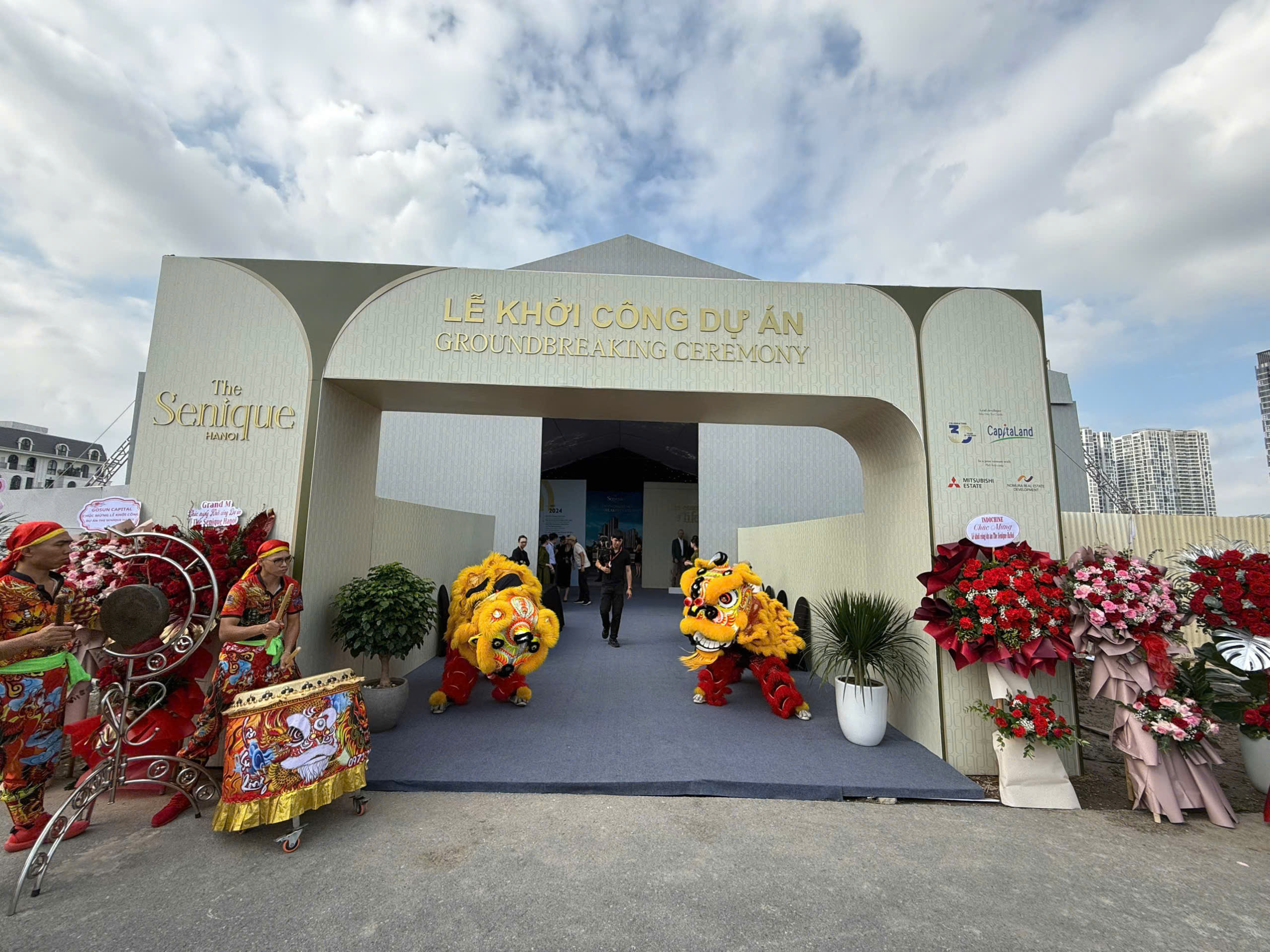 Lễ động thổ The Senique Hanoi Vinhomes Ocean Park Gia Lâm