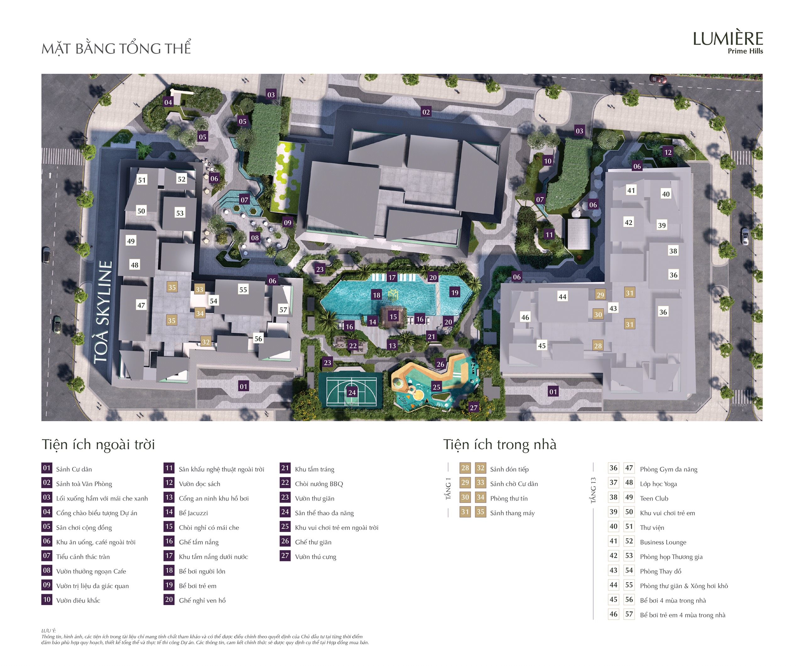 Quy hoạch dự án Lumière Prime Hills Cổ Loa