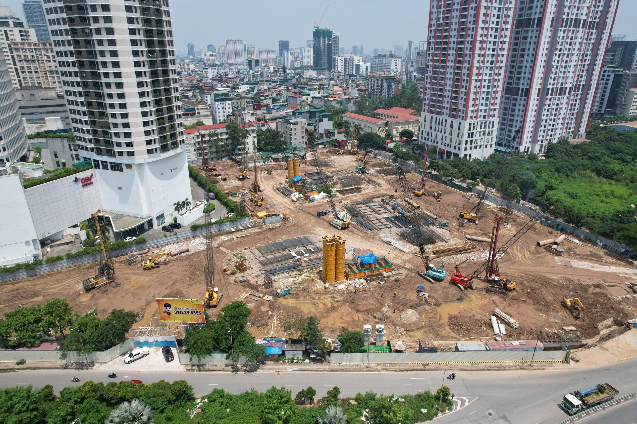 Tiến độ thi công Feliza Suite Cầu Giấy: Cam kết đúng hẹn – Kiến tạo niềm tin